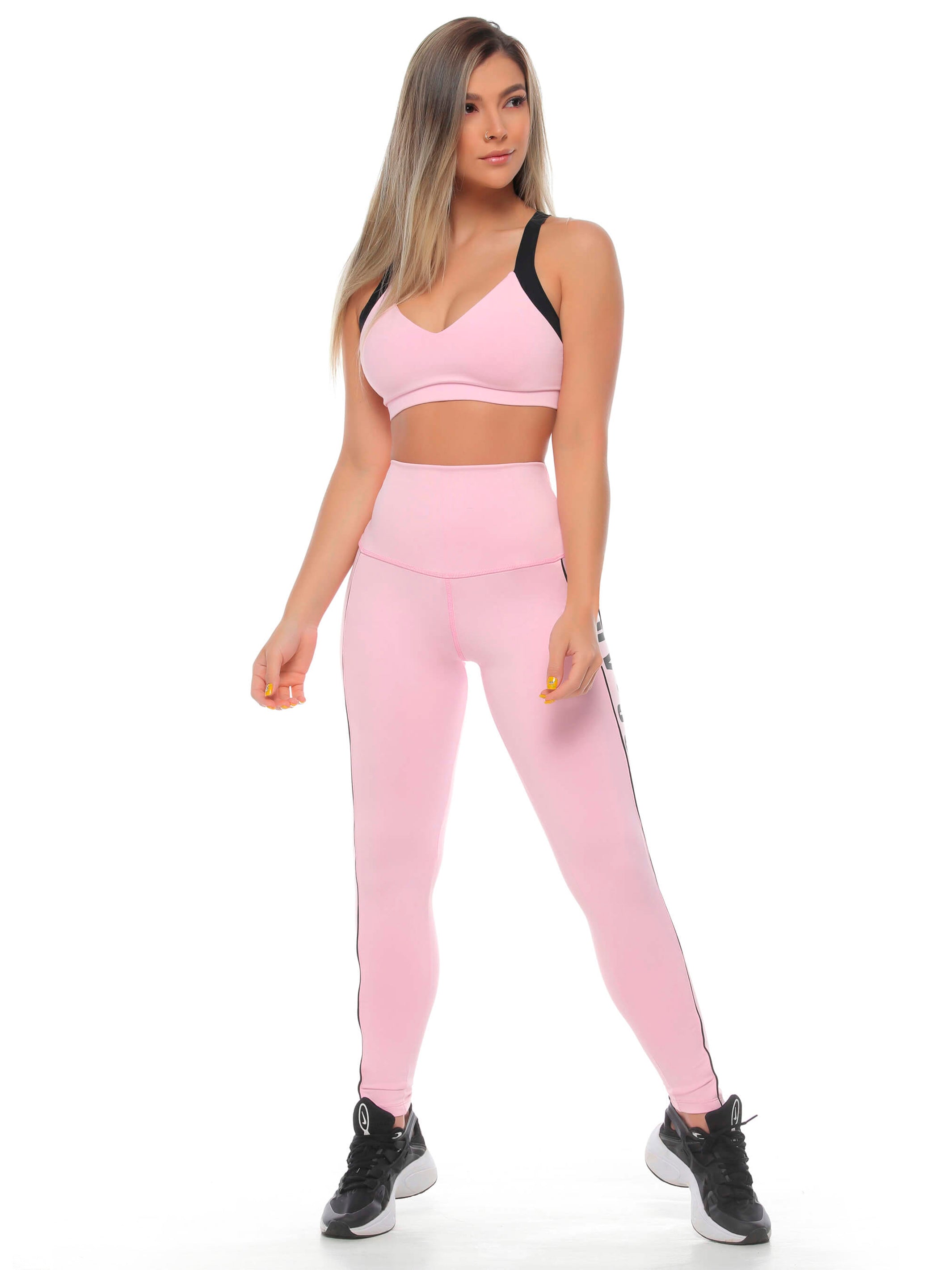 Conjunto discount deportivo rosa